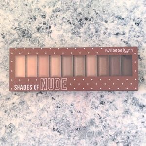 Misslyn Shades of Nude eyeshadow palette